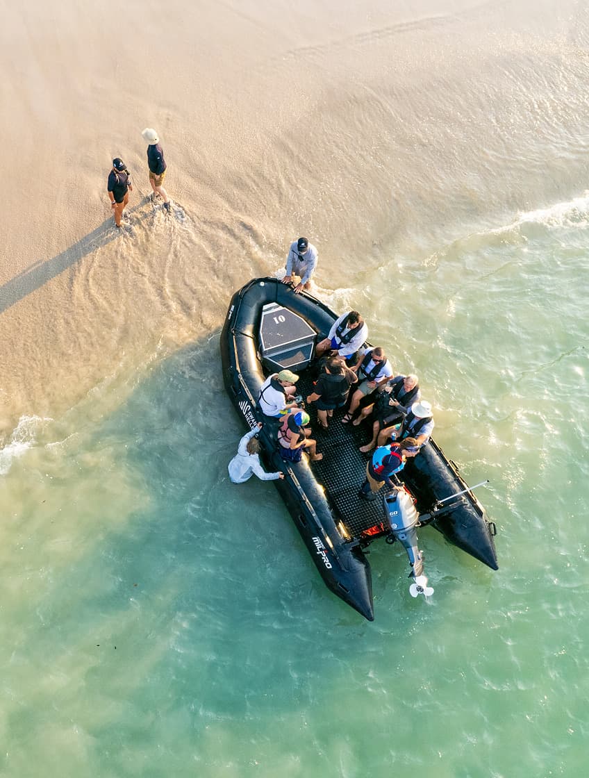Zodiac Cruising